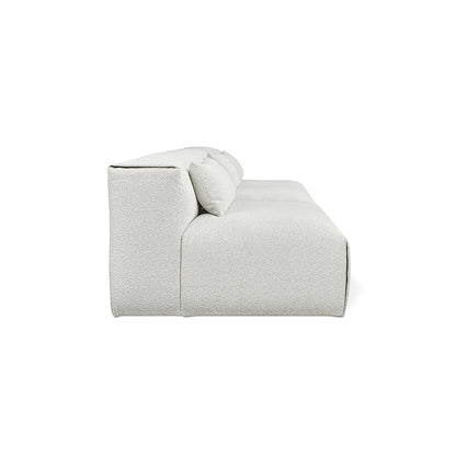 Gus* Modern NEST Morris Fog modular 3pc armless sofa
