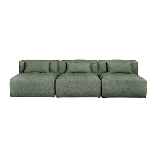 Gus* Modern NEST Morris Pine modular 3pc armless sofa