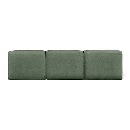 Gus* Modern NEST Morris Pine modular 3pc armless sofa