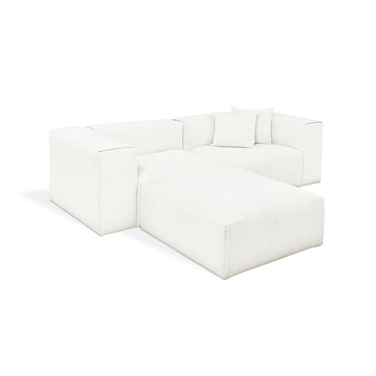 Gus* Modern NEST Morris Bone modular 3pc sectional