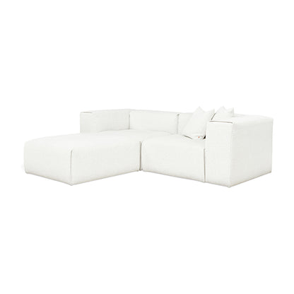 Gus* Modern NEST Morris Bone modular 3pc sectional