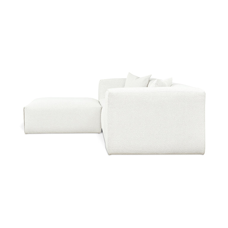 Gus* Modern NEST Morris Bone modular 3pc sectional