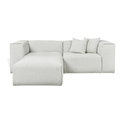Gus* Modern NEST Morris Fog modular 3pc sectional