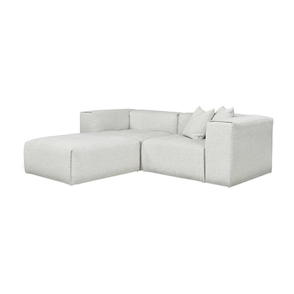 Gus* Modern NEST Morris Fog modular 3pc sectional