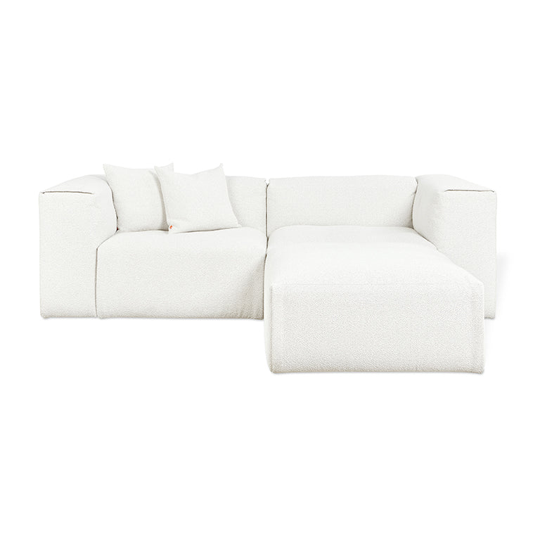 Gus* Modern NEST Morris Bone modular 3pc sectional