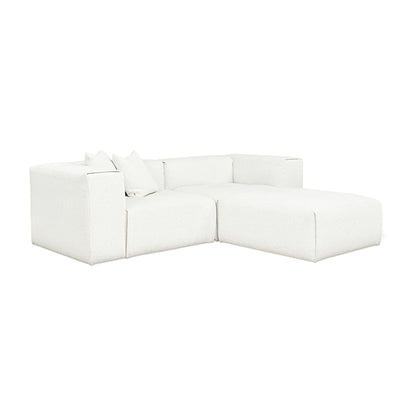 Gus* Modern NEST Morris Bone modular 3pc sectional