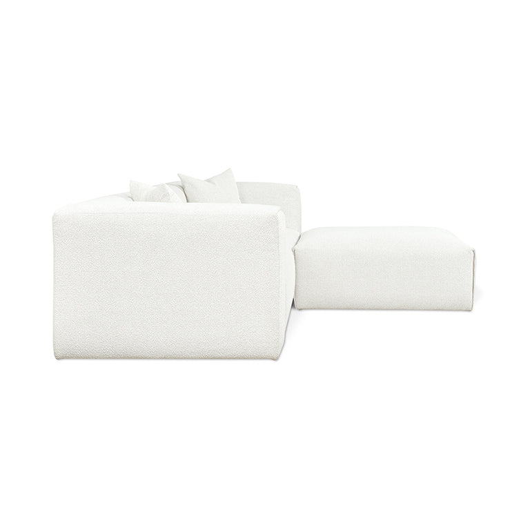 Gus* Modern NEST Morris Bone modular 3pc sectional