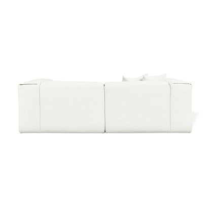 Gus* Modern NEST Morris Bone modular 3pc sectional