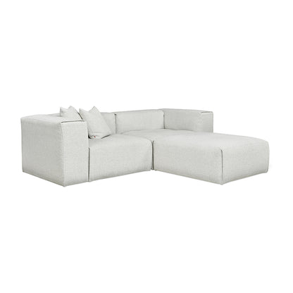 Gus* Modern NEST Morris Fog modular 3pc sectional