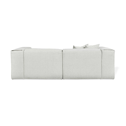 Gus* Modern NEST Morris Fog modular 3pc sectional