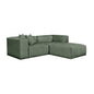 Gus* Modern NEST Morris Pine modular 3pc sectional