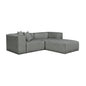 Gus* Modern NEST Morris Scoria modular 3pc sectional