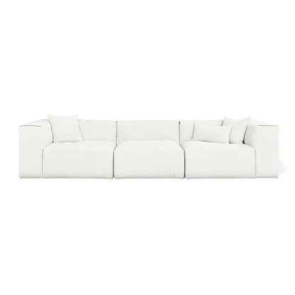 Gus* Modern NEST Morris Bone modular 3pc sofa