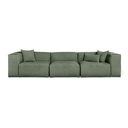 Gus* Modern NEST Morris Pine modular 3pc sofa