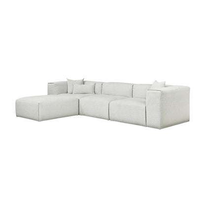 Gus* Modern NEST Morris Fog modular 4pc sectional