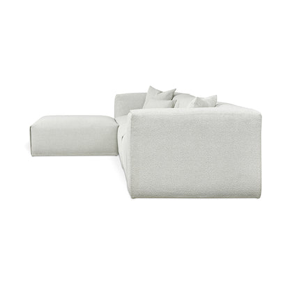 Gus* Modern NEST Morris Fog modular 4pc sectional