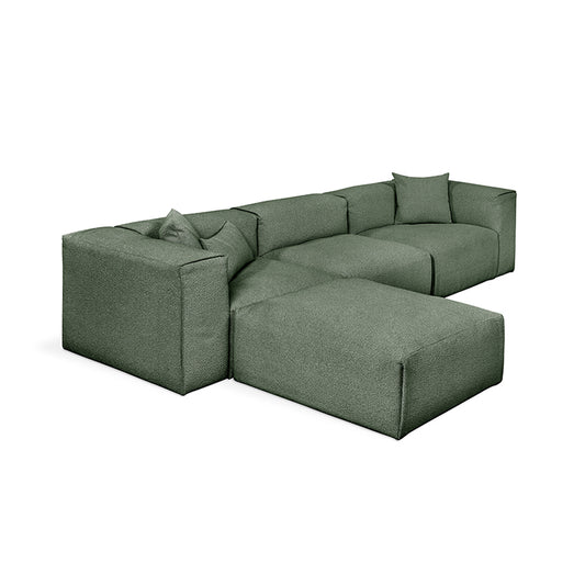 Gus* Modern NEST Morris Pine modular 4pc sectional