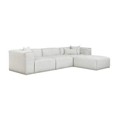Gus* Modern NEST Morris Fog modular 4pc sectional
