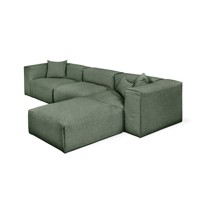 Gus* Modern NEST Morris Pine modular 4pc sectional