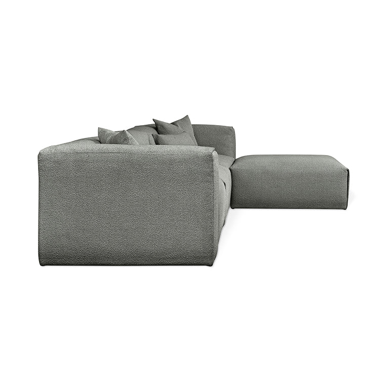 Gus* Modern NEST Morris Scoria modular 4pc sectional