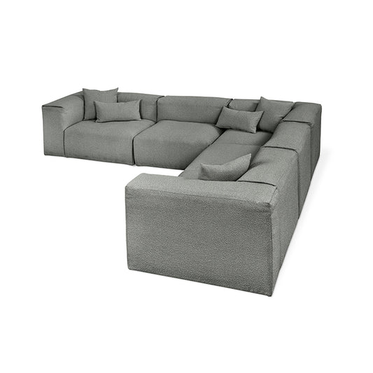 Gus* Modern NEST Morris Scoria modular 5pc corner sectional