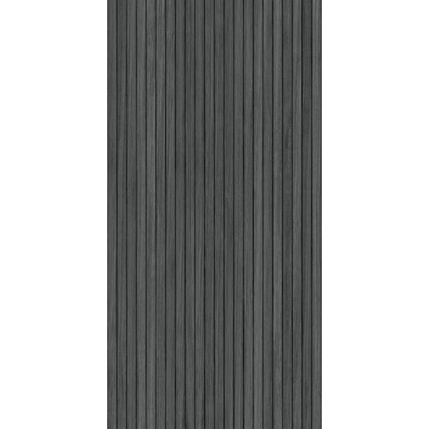 OSAKA Black 24 x 48 matte wood effect wall tile