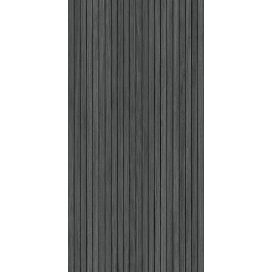 OSAKA Black 24 x 48 matte wood effect wall tile