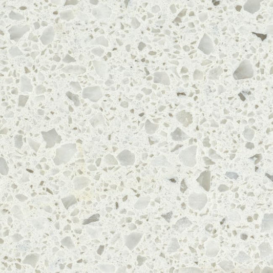 ASPEN QUARTZ Terra White 24 x 24 honed tile