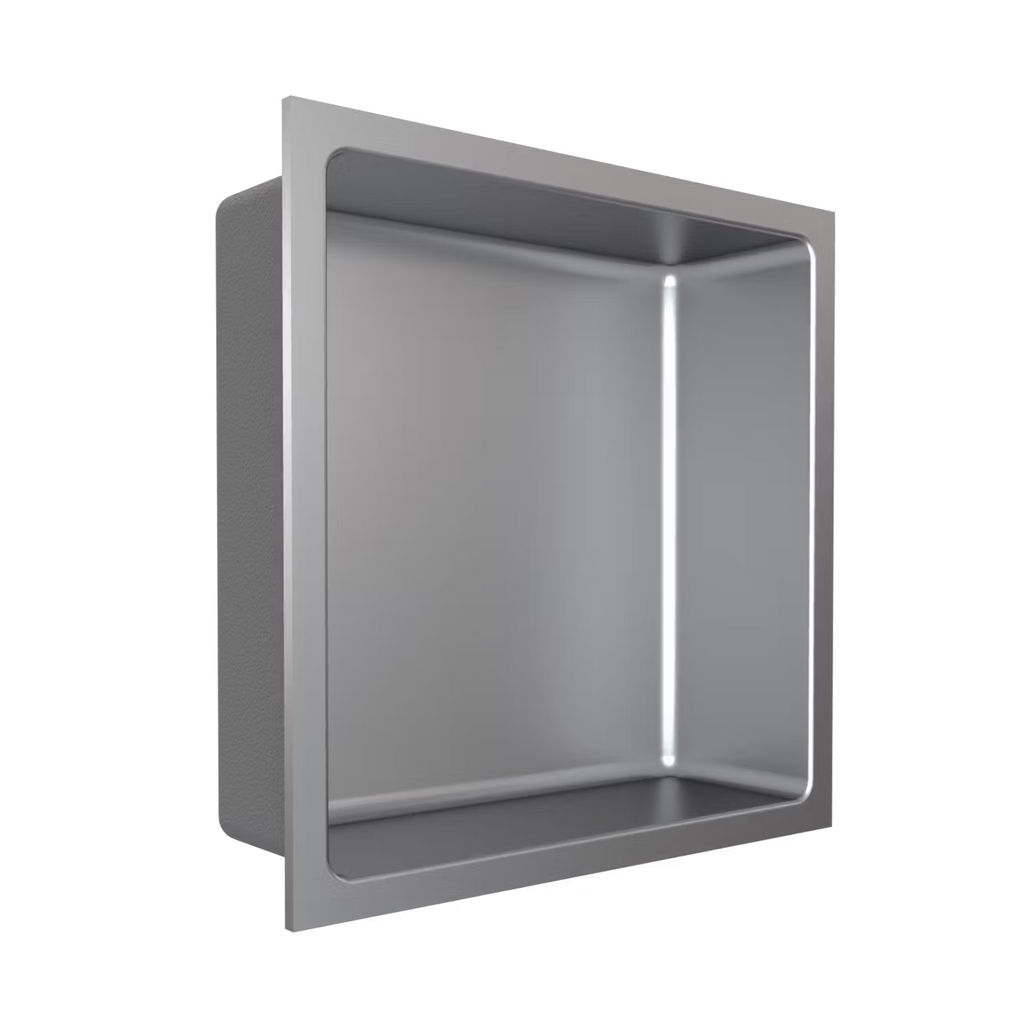 FUSION 12 x 12 stainless steel niche