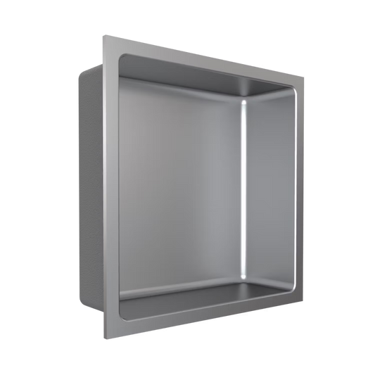 FUSION 12 x 12 stainless steel niche