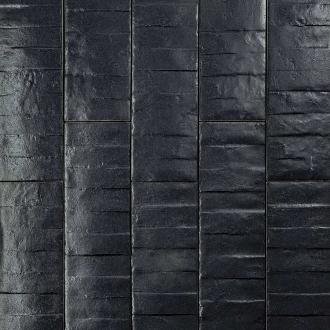 RHYTHM Midnight Blue 3 x 12 matte wall tile