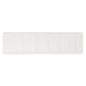 RHYTHM White 3 x 12 matte wall tile