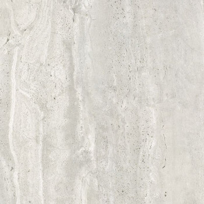 ROMA TRAVERTINE Light Grey 24 x 24 stone effect matte wall / floor tile
