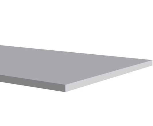 FUSION Thassos White 19 x 48 artificial stone bench