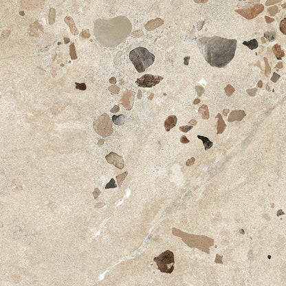 I COCCI SICILIANI Sabia 24 x 24 stone effect matte wall / floor tile
