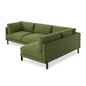 Gus* Modern SILVERLAKE Bastille Clover sectional (right)