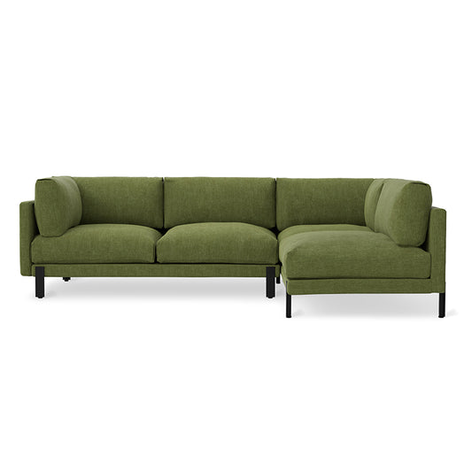 Gus* Modern SILVERLAKE Bastille Clover sectional (right)