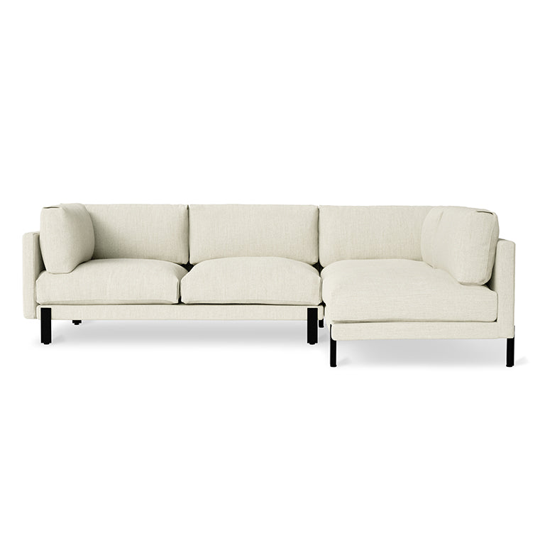 Gus* Modern SILVERLAKE Sutton Canvas sectional (right)
