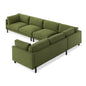 Gus* Modern SILVERLAKE Bastille Clover xl sectional (right)