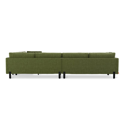 Gus* Modern SILVERLAKE Bastille Clover xl sectional (right)