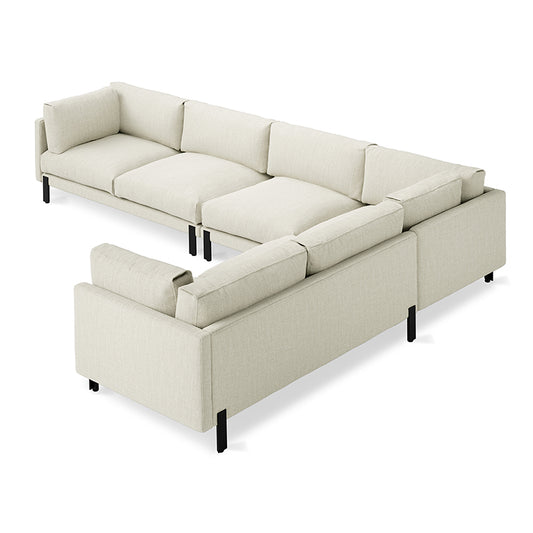 Gus* Modern SILVERLAKE Sutton Canvas xl sectional (right)