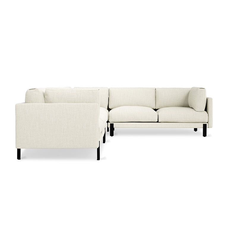Gus* Modern SILVERLAKE Sutton Canvas xl sectional (right)