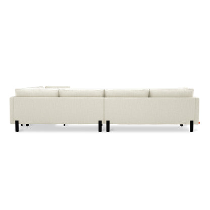 Gus* Modern SILVERLAKE Sutton Canvas xl sectional (right)