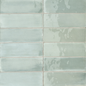 TBRICK Aquamarine 2 x 6.5 zellige style glossy wall tile