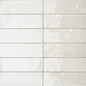 TBRICK Coconut 2 x 6.5 zellige style glossy wall tile