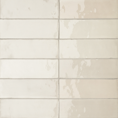 TBRICK Sepia 2 x 6.5 zellige style glossy wall tile