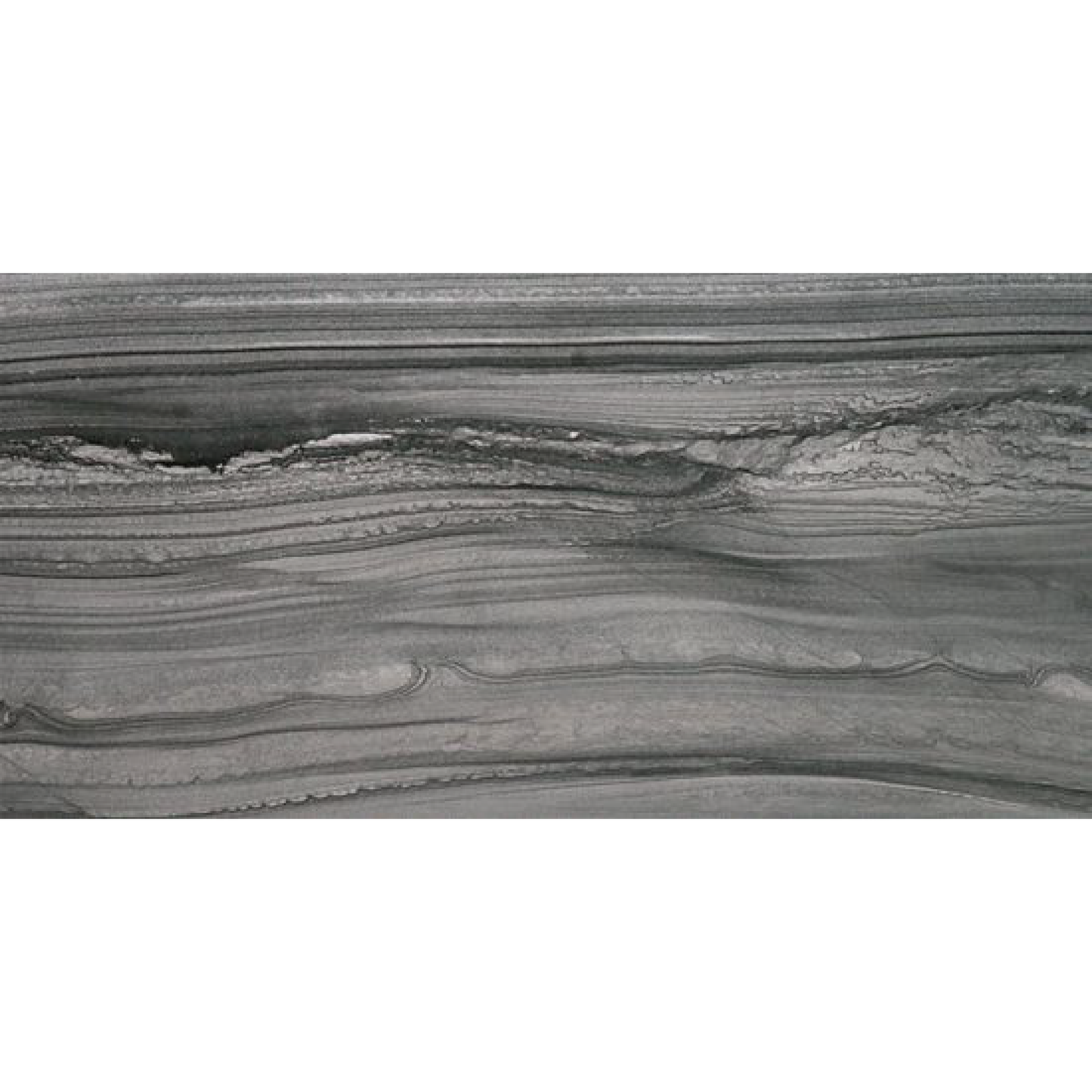 TIMELESS Dark Grey 12 x 24 travertine effect matte wall / floor tile