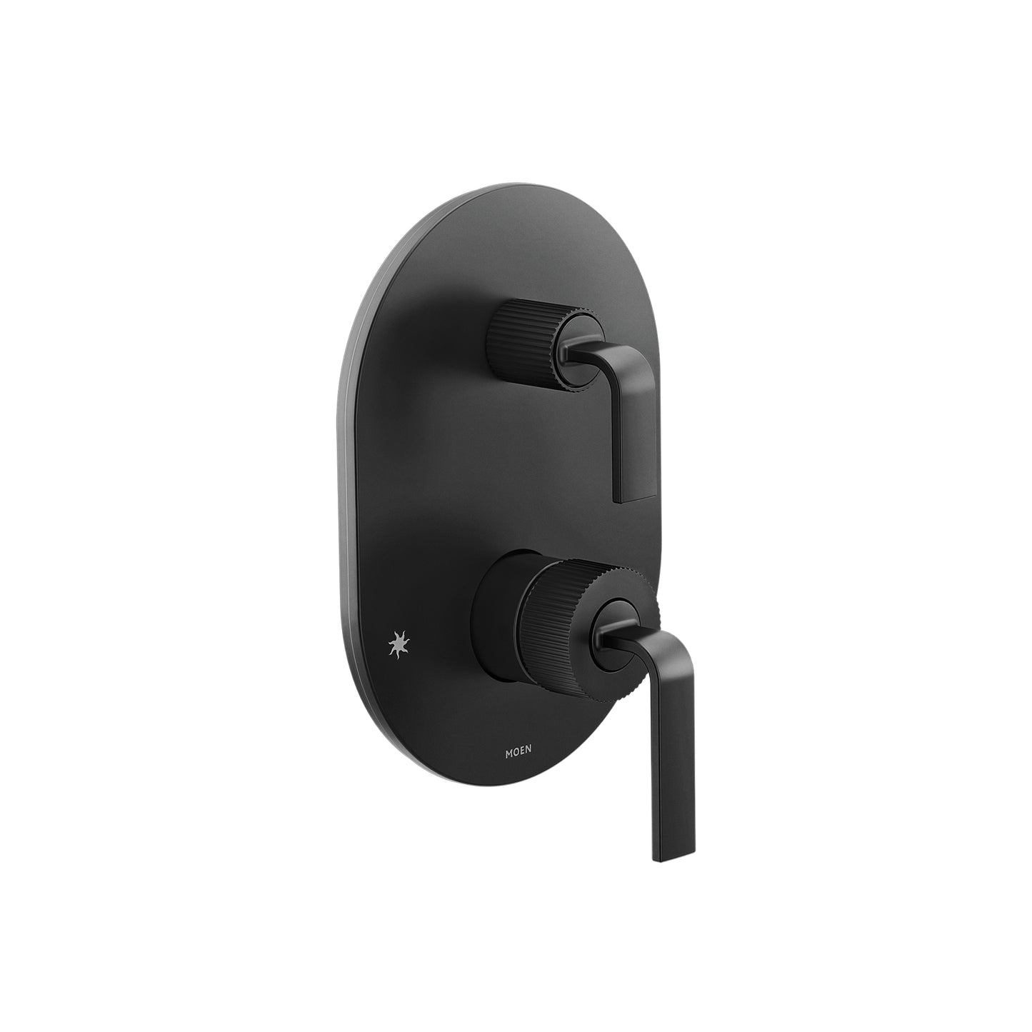 Moen CAMBIUM™ Matte Black M-CORE™ 3-SERIES integrated transfer valve trim