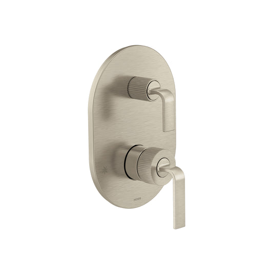Moen CAMBIUM™ Brushed Nickel M-CORE™ 3-SERIES integrated transfer valve trim