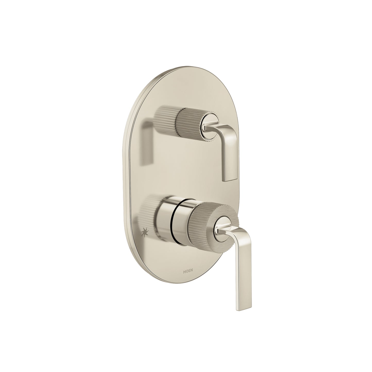 Moen CAMBIUM™ Brushed / Polished Nickel M-CORE™ 3-SERIES integrated transfer valve trim